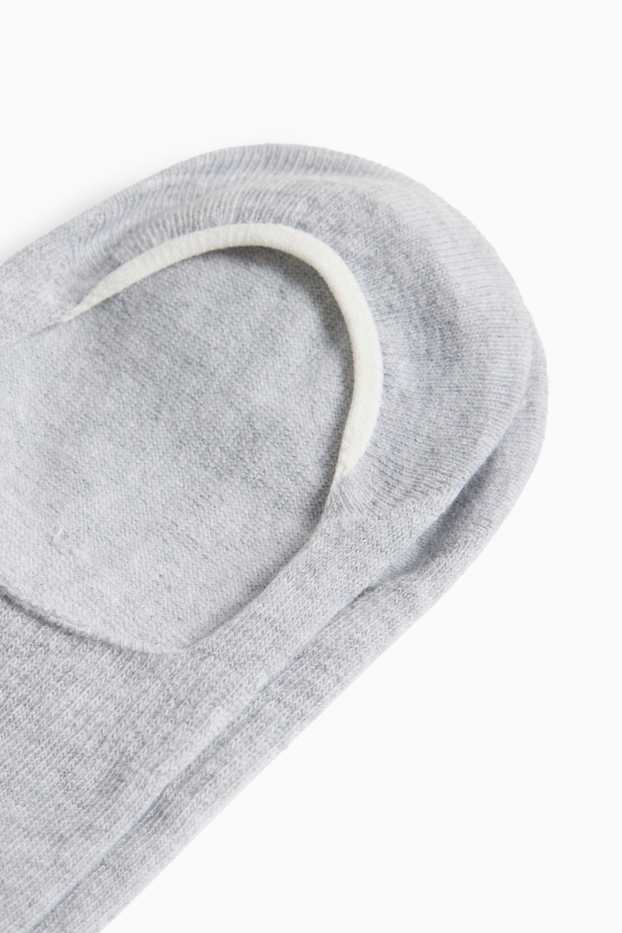 Women - Multipack of 3 - footsies - gray