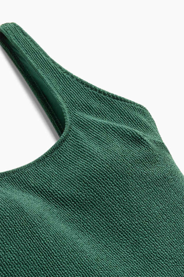 Women - Shaping swimsuit - padded - LYCRA® XTRA LIFE™ - dark green