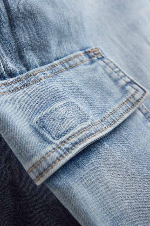Hommes - Short en jean - jean bleu