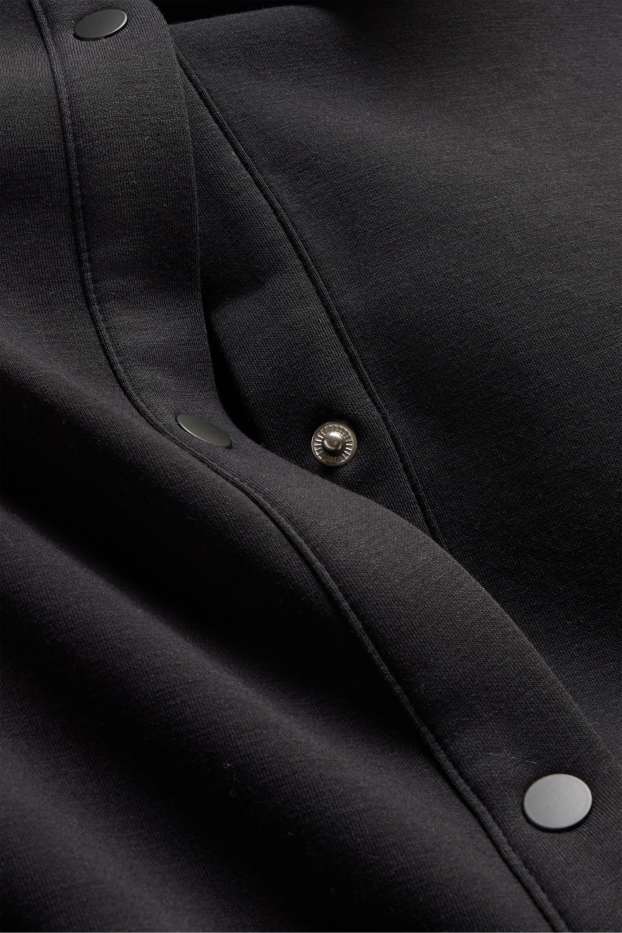 Femmes - Gilet sans manches en molleton - noir