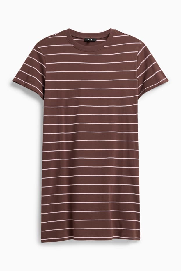 Dames - Jurk - bruin