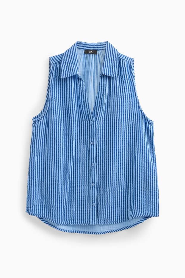 Femei - Bluză - albastru