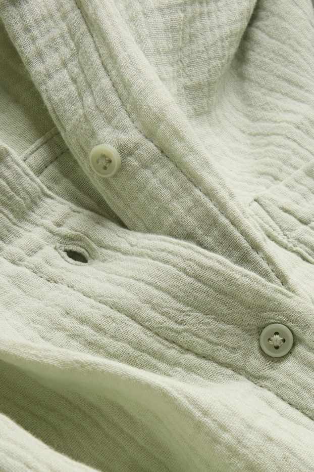 Damen - Musselin-Bluse - hellgrün