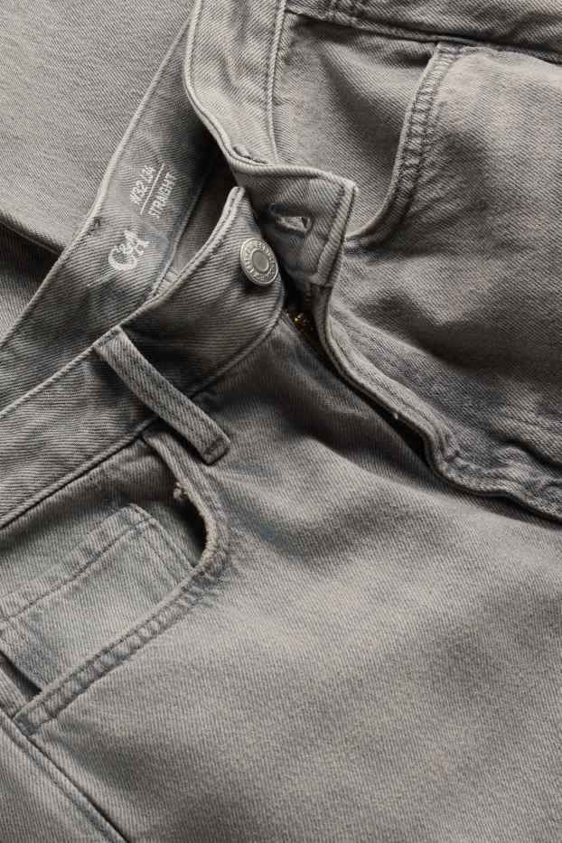 Home - Straight Jeans - gris clar