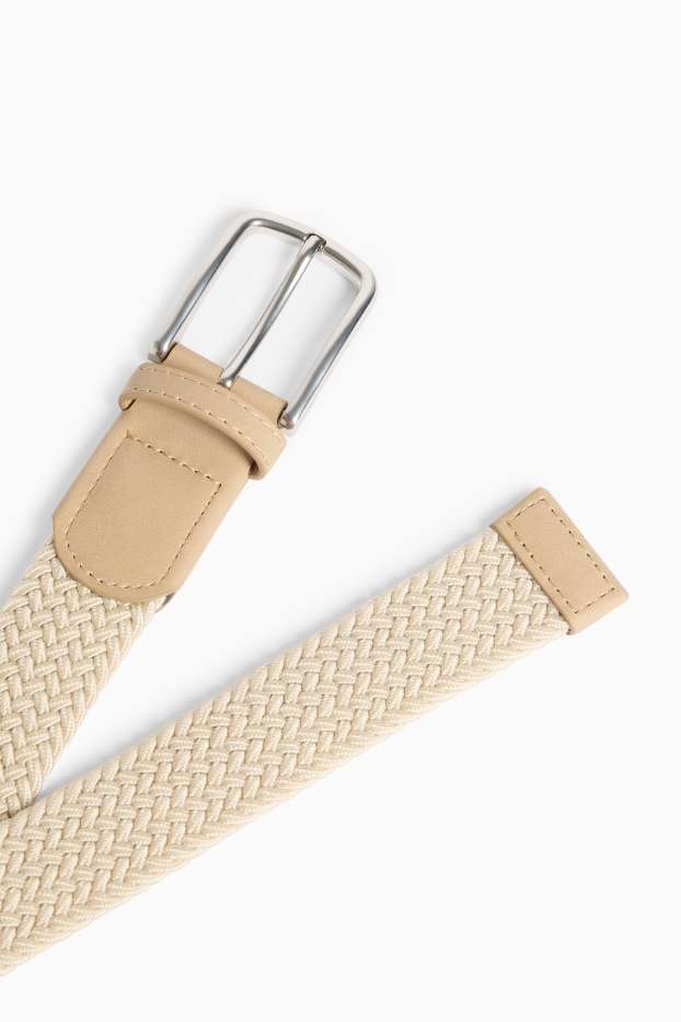 Heren - Riem - beige