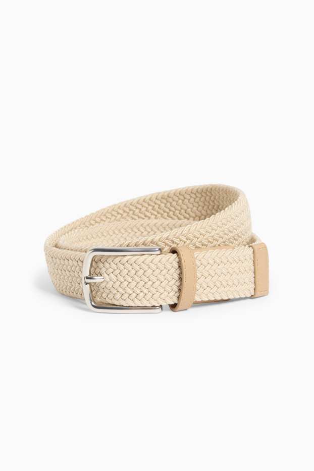 Heren - Riem - beige