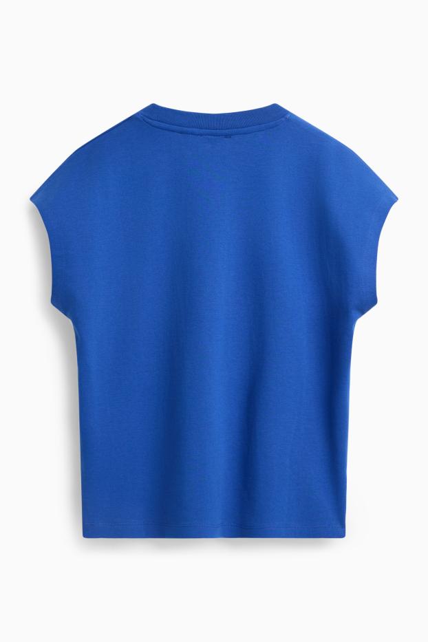 Women - T-shirt - regular fit - blue