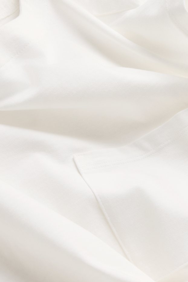 Damen - T-Shirt - Regular Fit - weiß