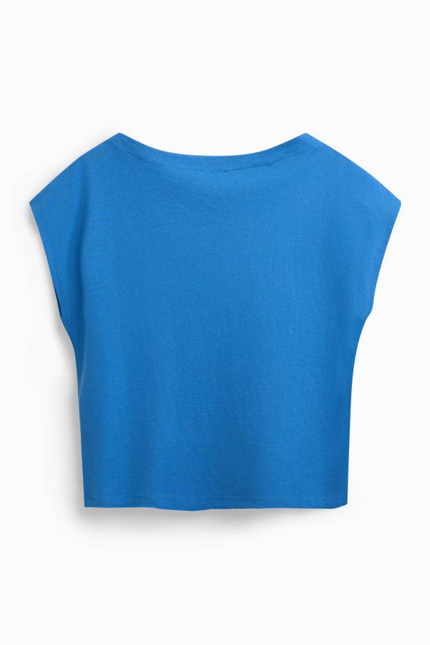 Femei - Tricou - regular fit - albastru