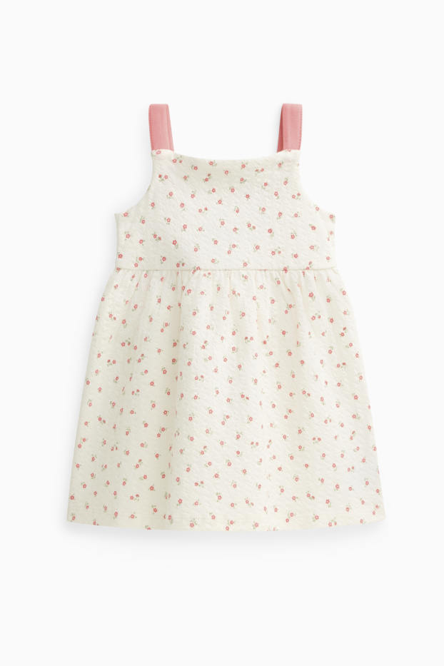 Bébés filles - Robe bébé - blanc / rose