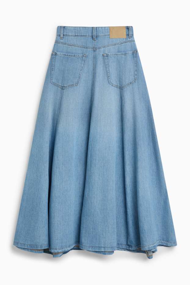 Damen - Jeansrock - jeansblau