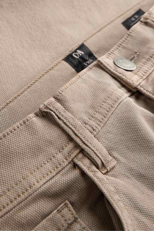 Herren - Jeans-Shorts - Flex - jeansbraun