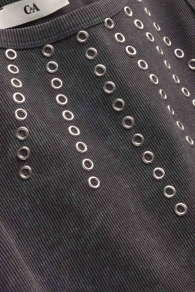 Bambine - Top - grigio scuro