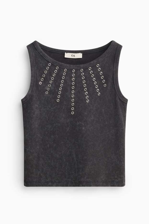 Bambine - Top - grigio scuro