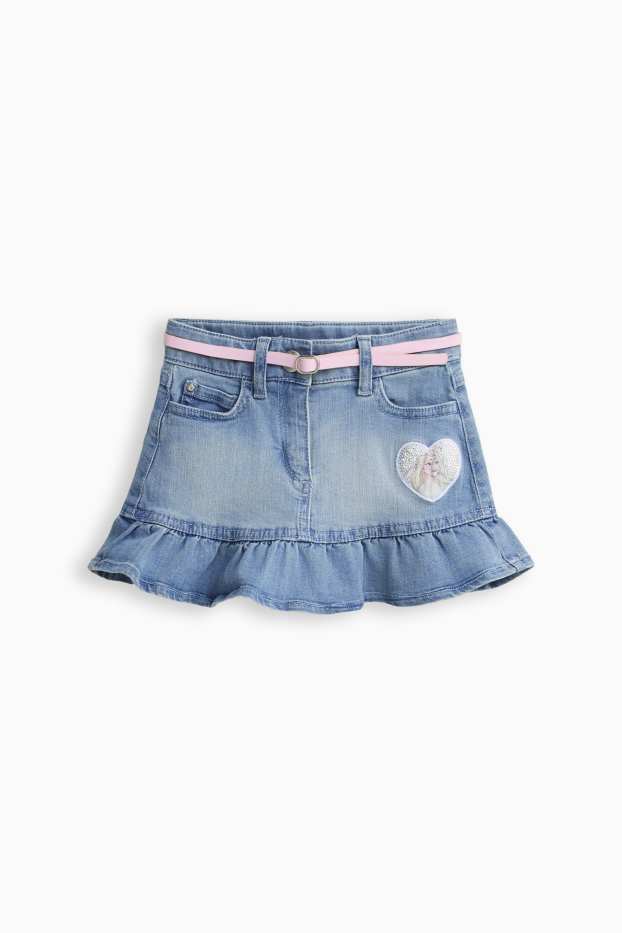 Děti - dívky - Sukně - džíny - modré