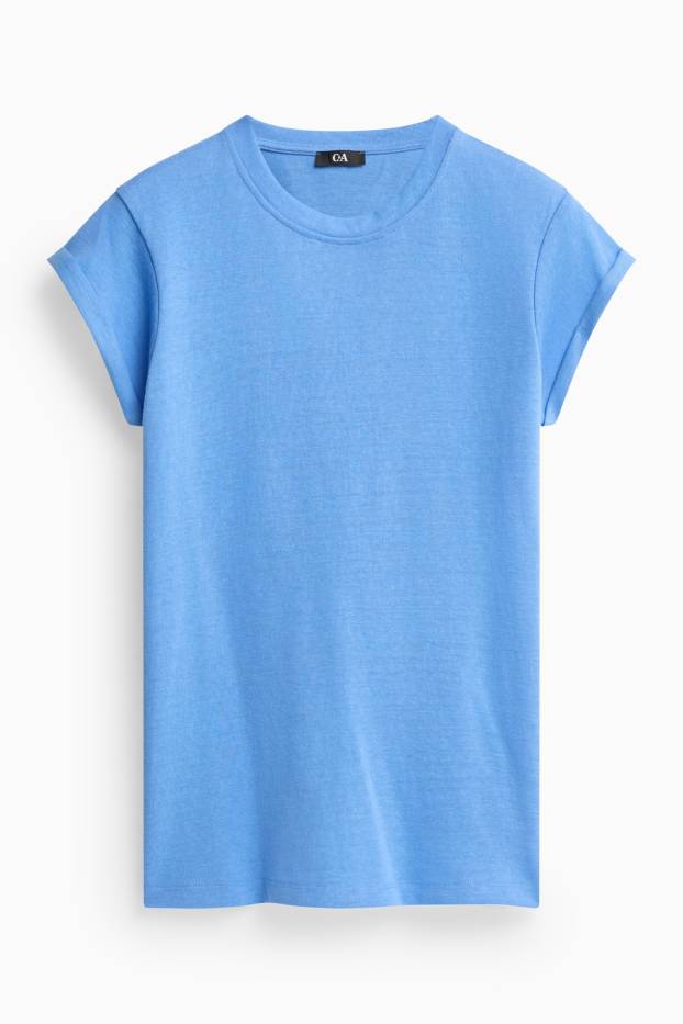 Women - T-shirt - blue