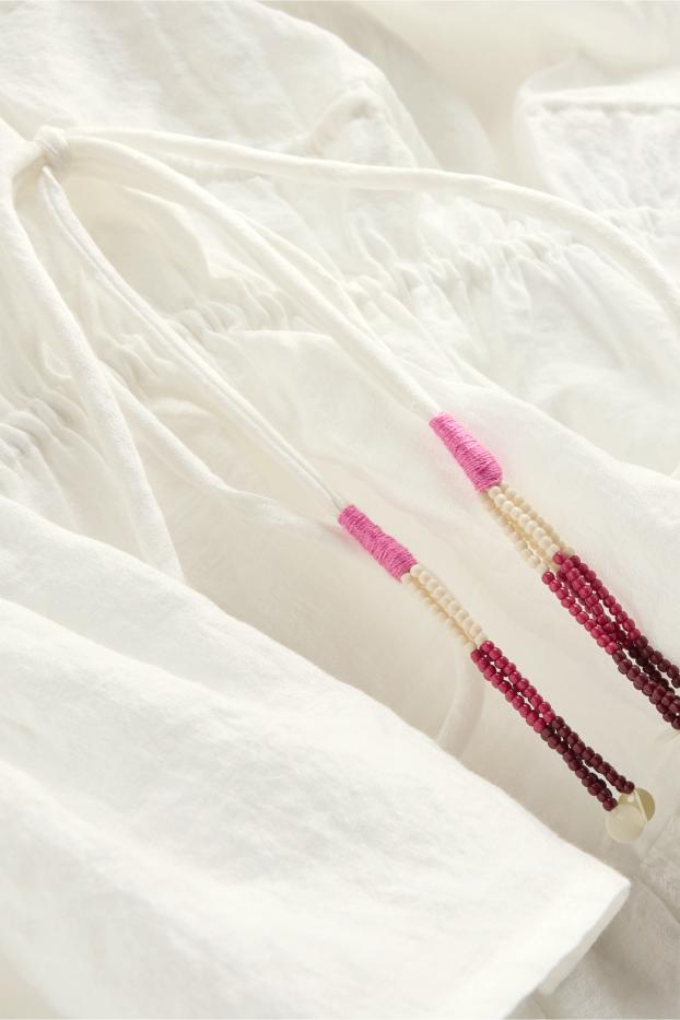 Femei - Bluză - alb