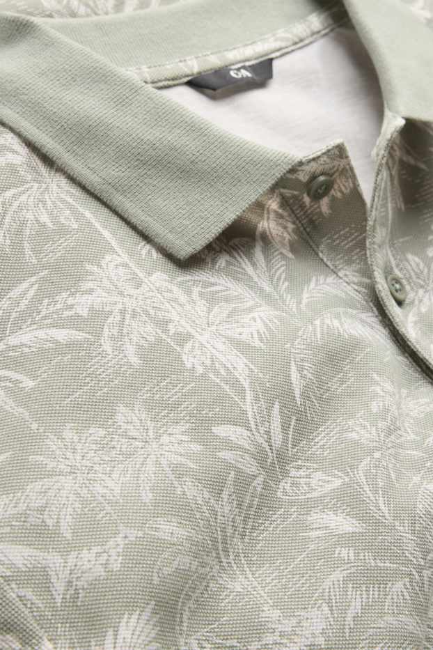 Heren - Poloshirt - groen