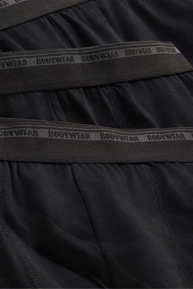 Herren - Multipack 3er - Trunks - schwarz