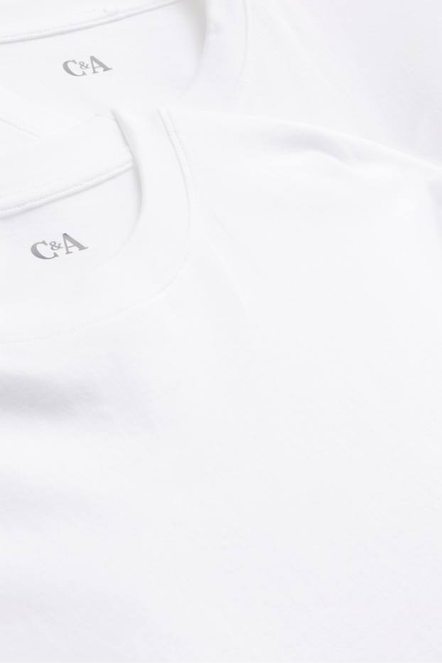 Heren - Set van 2 - onderhemd - wit