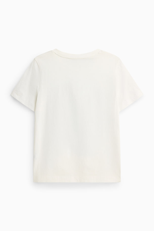 Damen - T-Shirt - Regular Fit - weiss