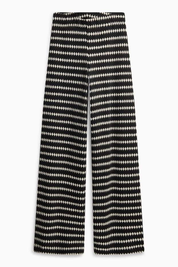 Women - Joggers - black / white