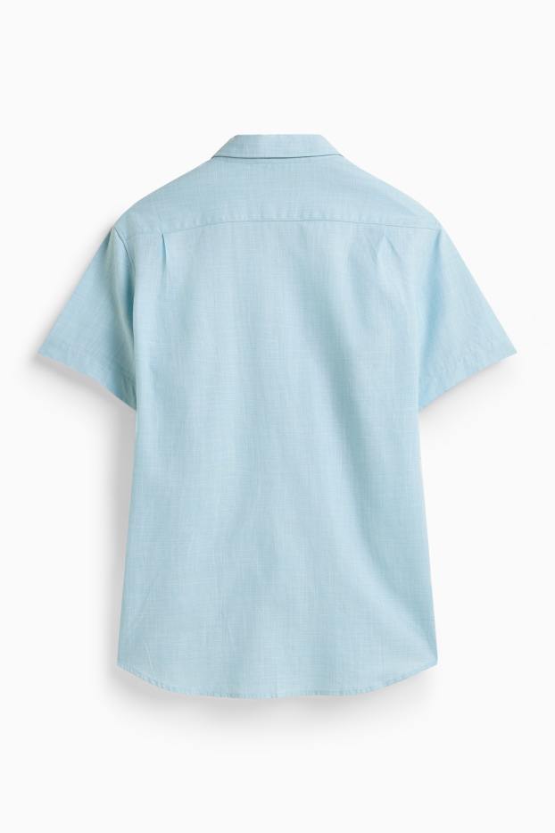 Heren - Business overhemd - lichtblauw