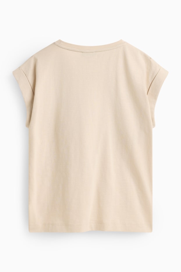 Damen - Top - beige