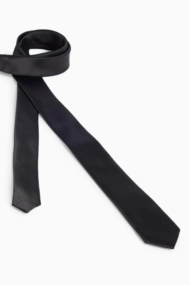 Heren - Stropdas - zwart