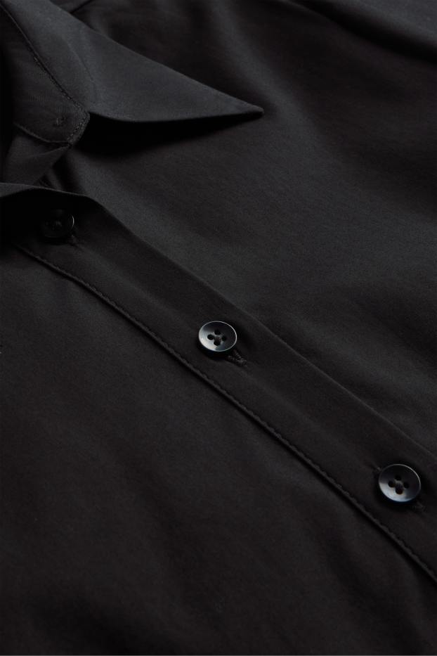 Dames - Jurk - zwart / zwart