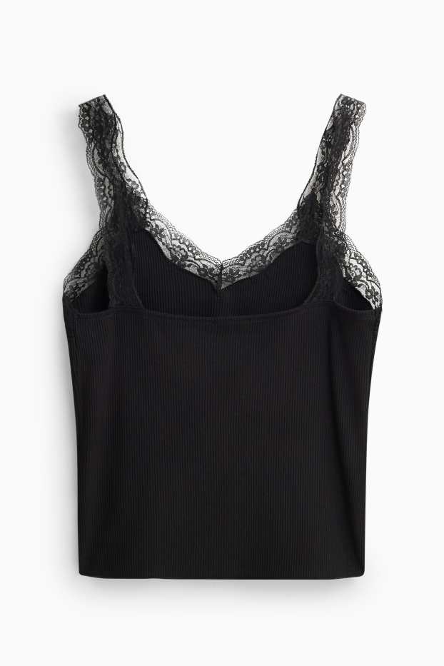 Dames - Topje - zwart