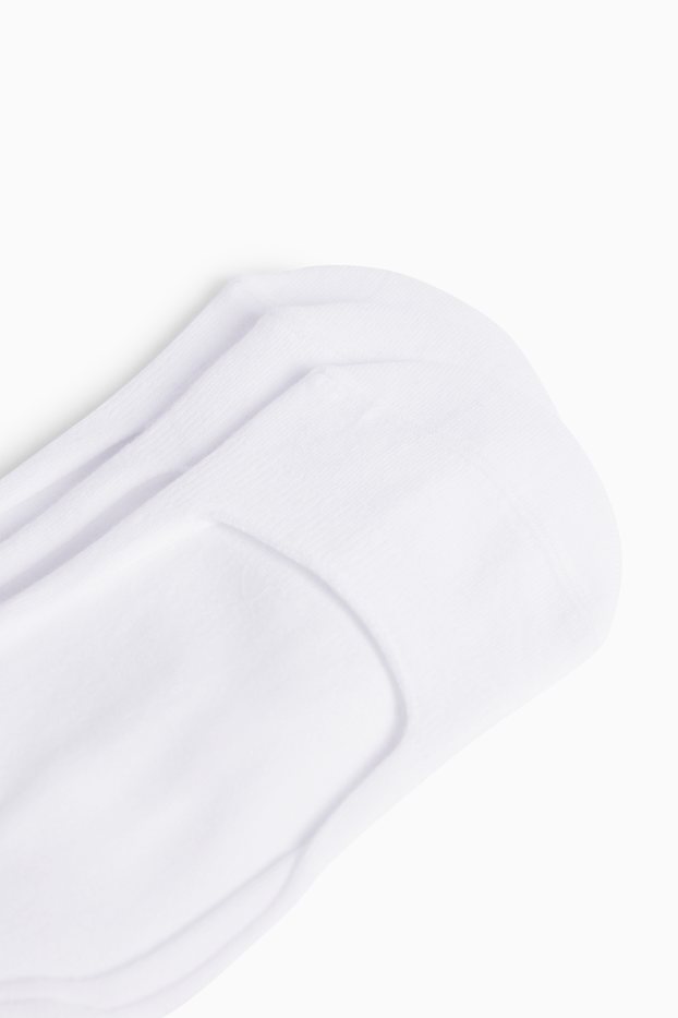 Women - Multipack of 3 - footsies - white