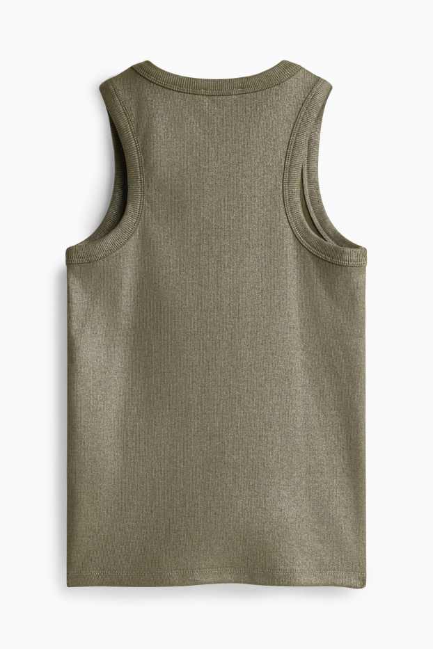 Dames - T-shirt - kaki