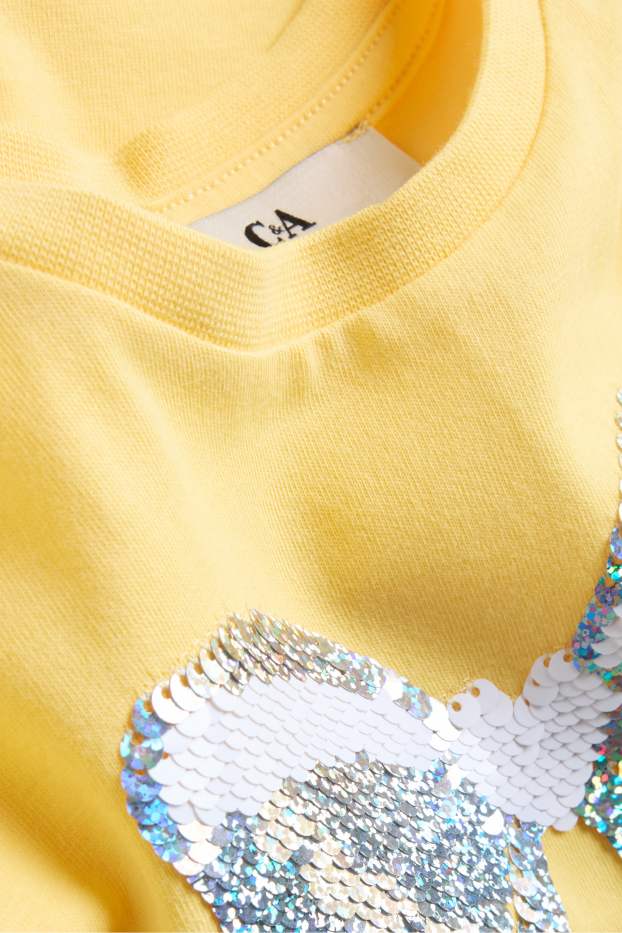 Enfants filles - T-shirt - jaune