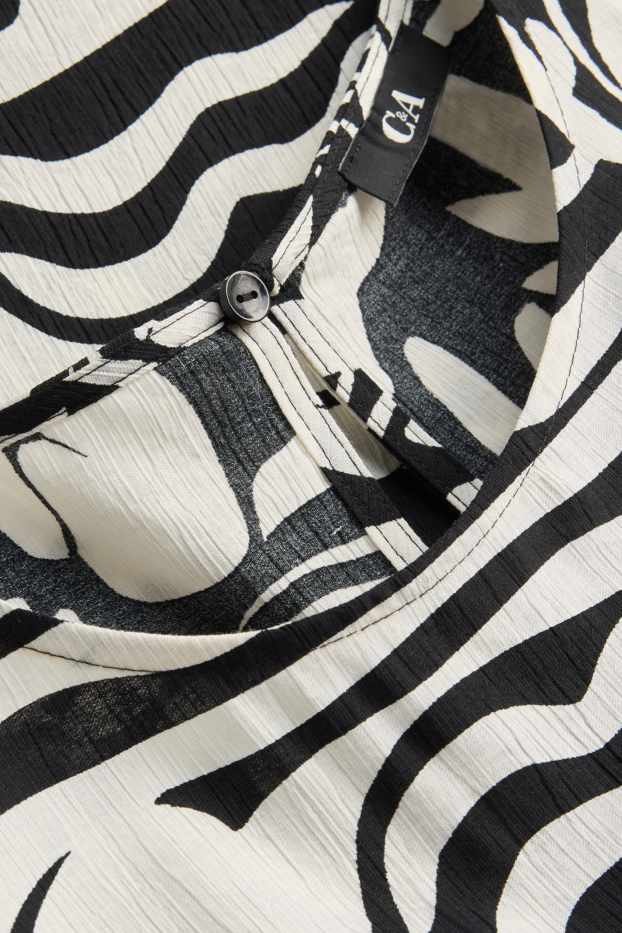 Donna - Camicia - nero / bianco