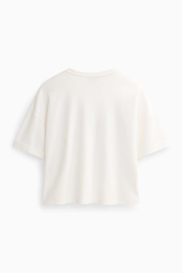 Donna - T-shirt - relaxed fit - bianco