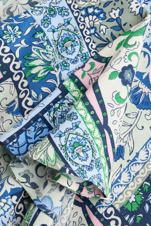 Dames - Blouse - blauw