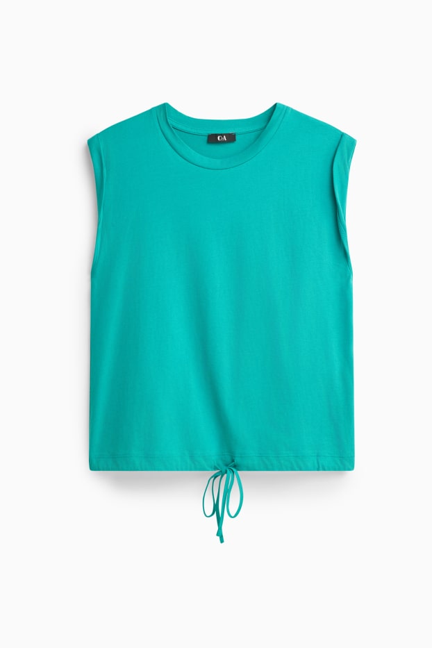 Femmes - T-shirt - regular fit - turquoise