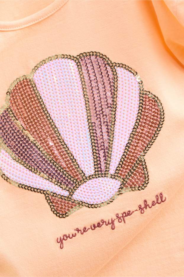 Children Girls - T-shirt - apricot