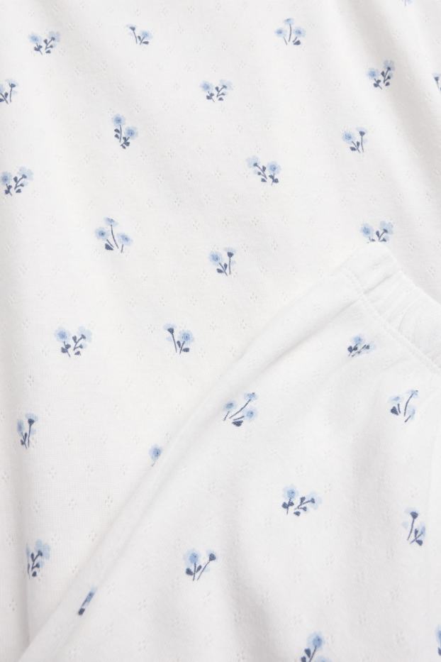 Nena - Pijama curt - blanc