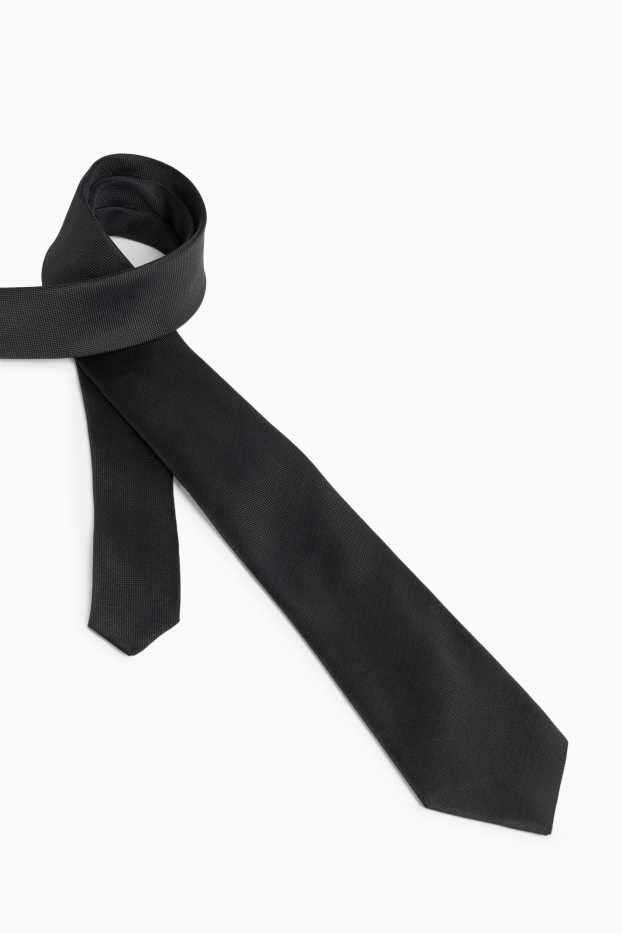 Bărbați - Cravată - negru