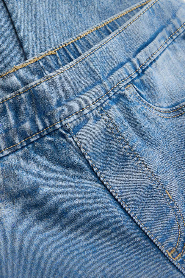 Dames - Jegging jeans - mid waist - jeanslichtblauw