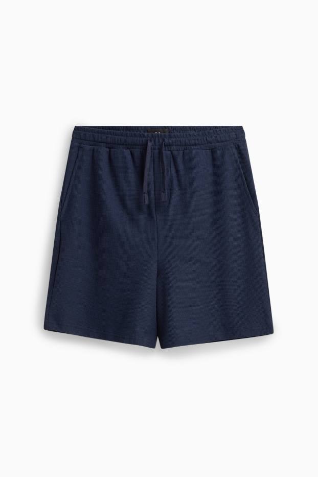 Men - Shorts - dark blue