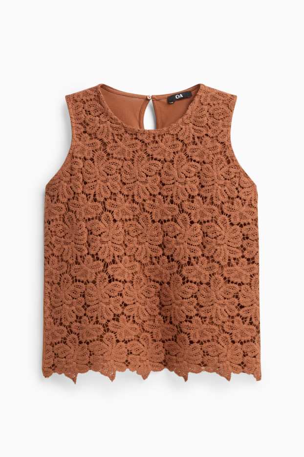 Femmes - Haut - marron clair