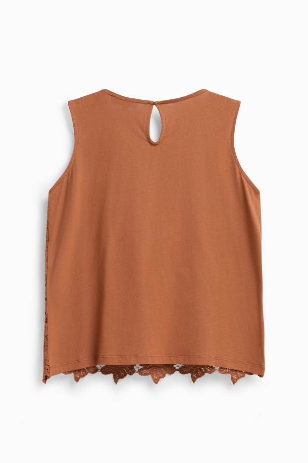 Femmes - Haut - marron clair