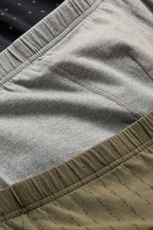 Hommes - Lot de 3 - boxers - gris