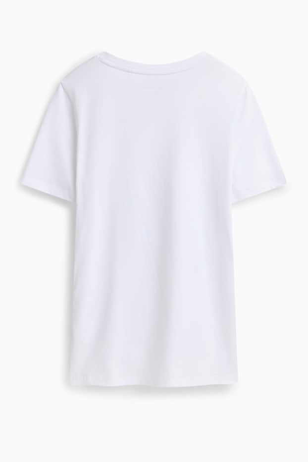 Dames - Set van 2 - zwangerschaps-T-shirt - wit