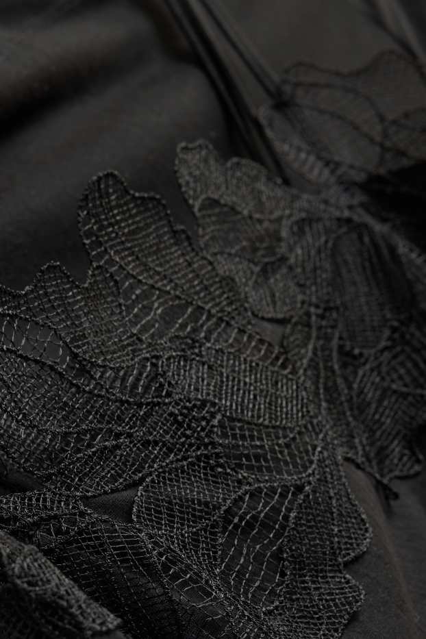 Damen - Top - schwarz