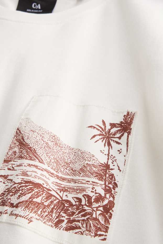 Men - T-shirt - white