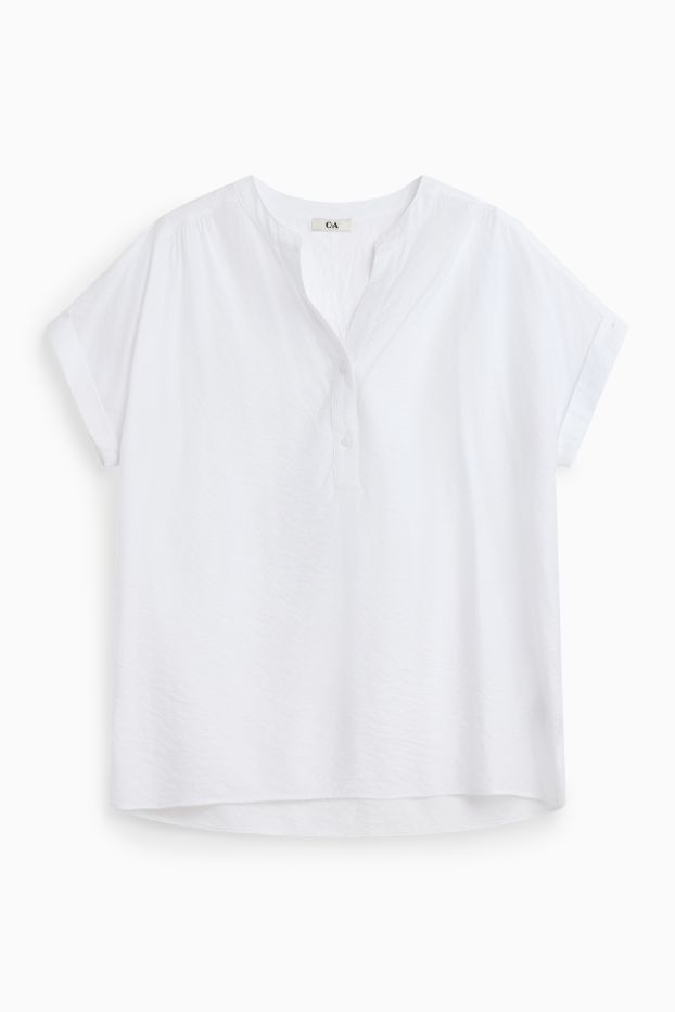 Damen - Bluse - weiss